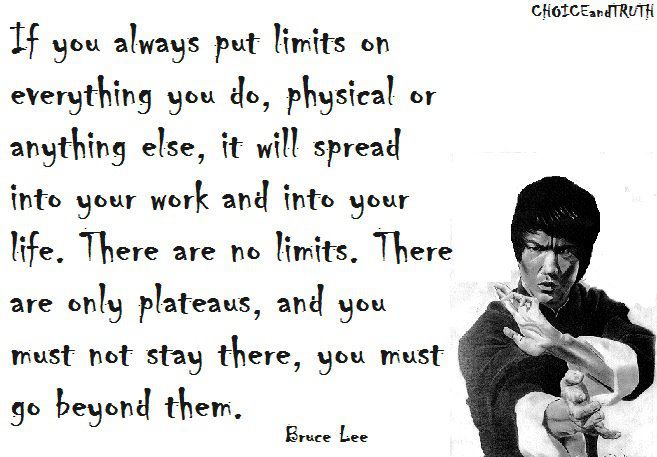 There are no limits