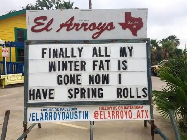 funny el arroyo restaurant signs texas 90 592eb149d6cf9 700
