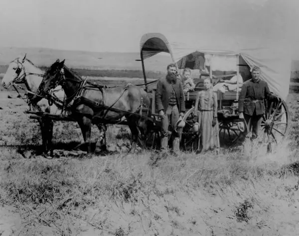 covered wagon great migration