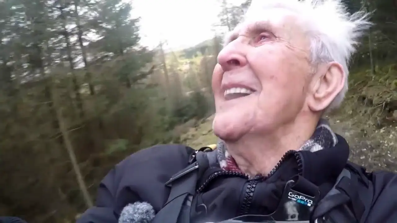 Watch This 106-Year-Old Man Zip Line His Way Into Breaking A Guinness
