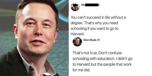 Elon Musk Explains Why Traditional Schooling Is Useless