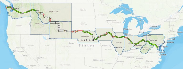 A 4000 Mile Coast To Coast Bike Trail Is Being Developed In The Us 5865