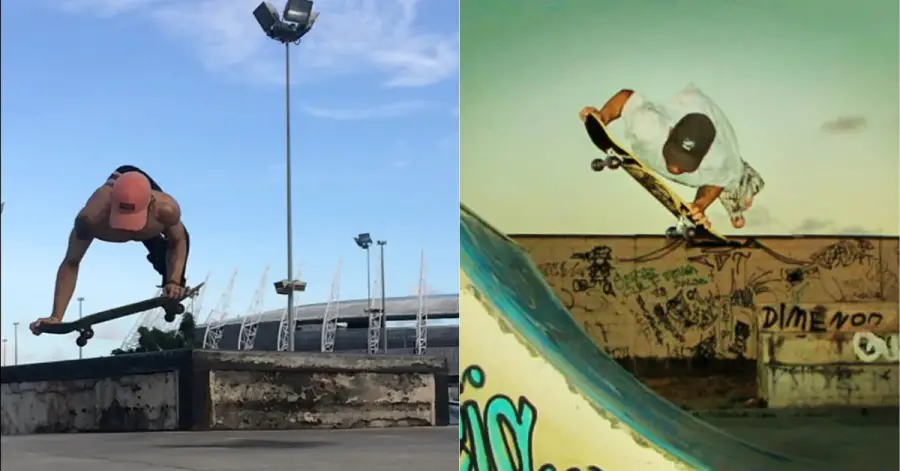 21 Year Old Brazilian Skateboarder