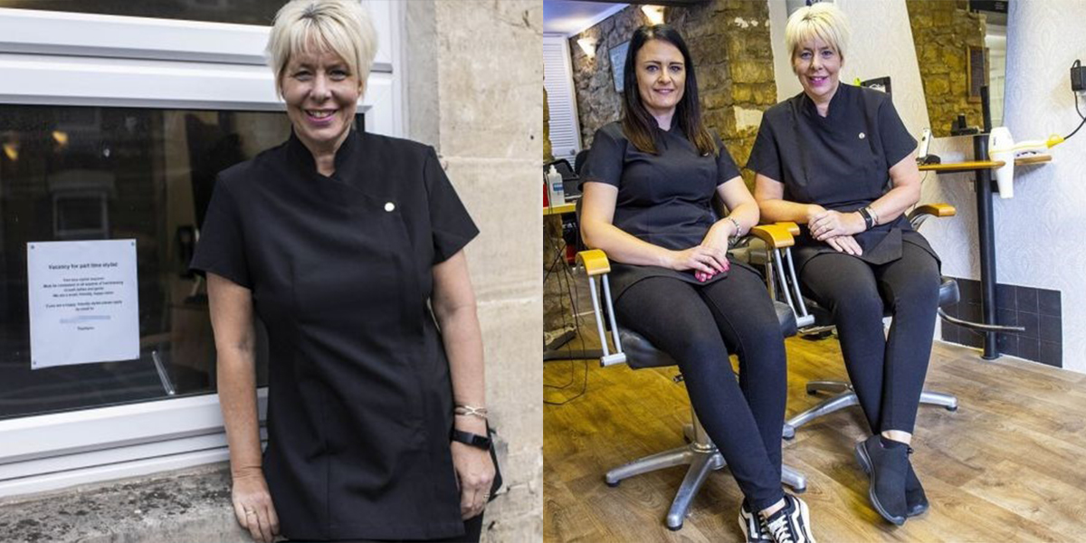 job ad looking for a “happy” stylist